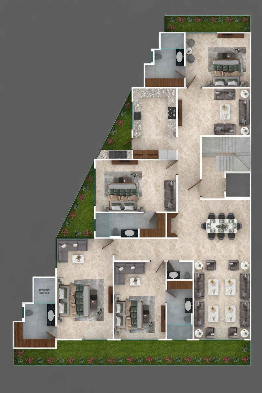Avaak Floors typical floor plan